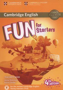 Fun for 4th Edition Starters Teacher&rsquo;s Book with Downloadable Audio / Робінсон А. / ЛІНГВІСТ 117366 фото