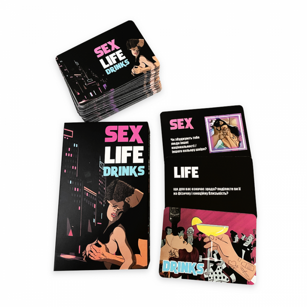 Гра для дорослих "SEX LIFE DRINKS " (71-2) 117071 фото