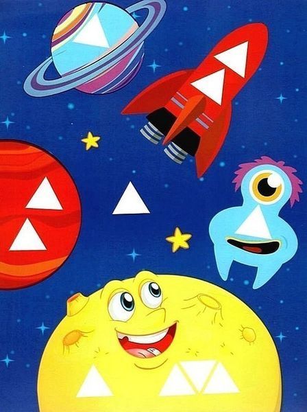 Нумо клеїти Трикутники - Кієнко Л.В. - ТОРСІНГ (104999) 104999 фото