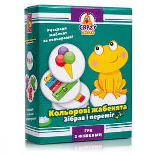 Гра настільна розважальна Crazy Koko &laquo;Кольорові жабенята&raquo; VT8025-06 - VLADI TOYS 116758 фото