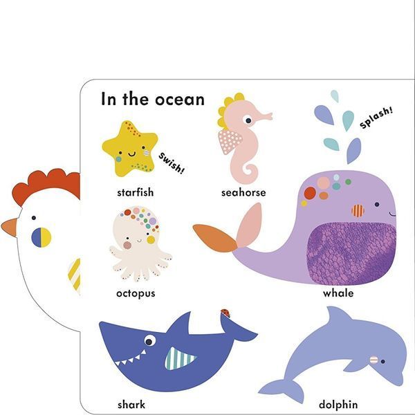 Baby Touch: Animals Tab Book - ЛІНГВІСТ 126436 фото