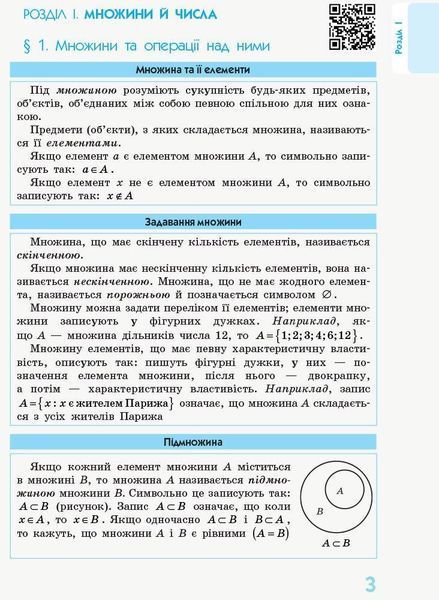 Рятівник 2.0, Алгебра і початки аналізу 7- 11 кл.- РАНОК 125622 фото
