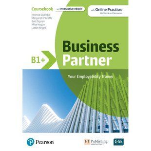 Business Partner B1+ Coursebook with access code for workbook (Підручник) / PEARSON 131357 фото