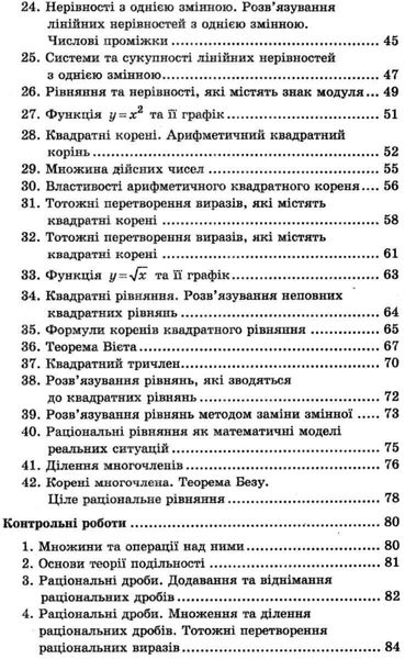 Алгебра, 8 кл., Самостійні та контрольні роботи (поглиблене вивчення) - Мерзляк А.Г. - Гімназія (107190) 107190 фото