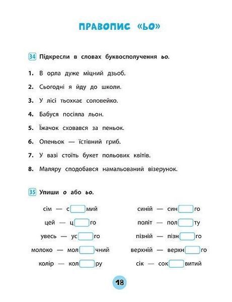 Тренувалочка. Українська мова. 1 клас. Зошит практичних завдань - Собчук О. С. - УЛА (104001) 104001 фото