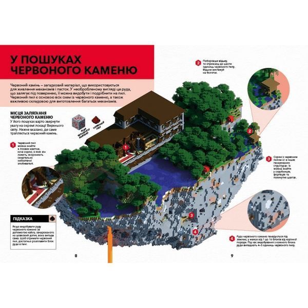 Minecraft. Довідник Червоного каменю. Мілтон С. 9786177688302 120484 фото