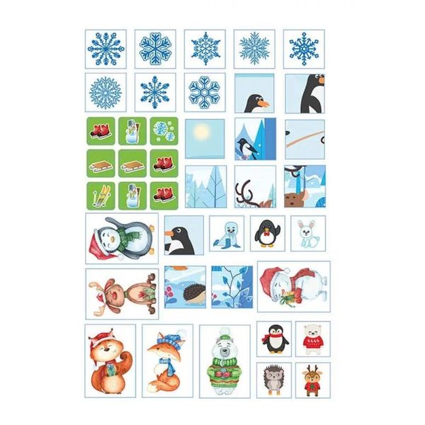 Christmas sticker book. Зимові розваги. Гуменна Л. 9789669890351 110188 фото