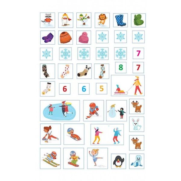 Christmas sticker book. Зимові розваги. Гуменна Л. 9789669890351 110188 фото