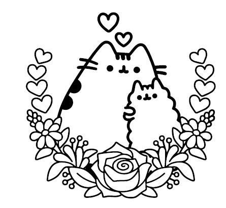 Мінірозмальовка Pusheen - АРТБУКС (123949) 123949 фото