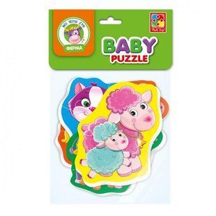 Бебі пазли &laquo;Мама та малюк&raquo;. 4 пазли. VT1106-97 - VLADI TOYS 116805 фото