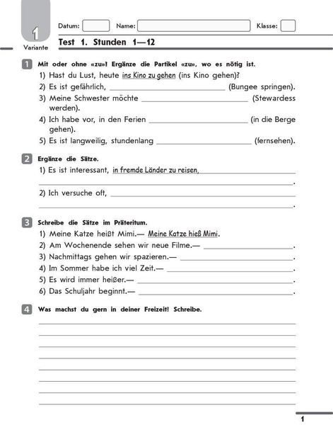 Німецька мова, 9 кл., Тестовий зошит "Hallo,Freunde!", 9(5) - РАНОК (119787) 119787 фото