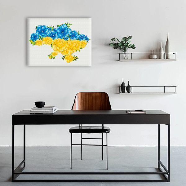 Постер "Квітуча Україна &copy;Svetlana Drab" 40х50 см. CN53081M - BRUSHME 116478 фото