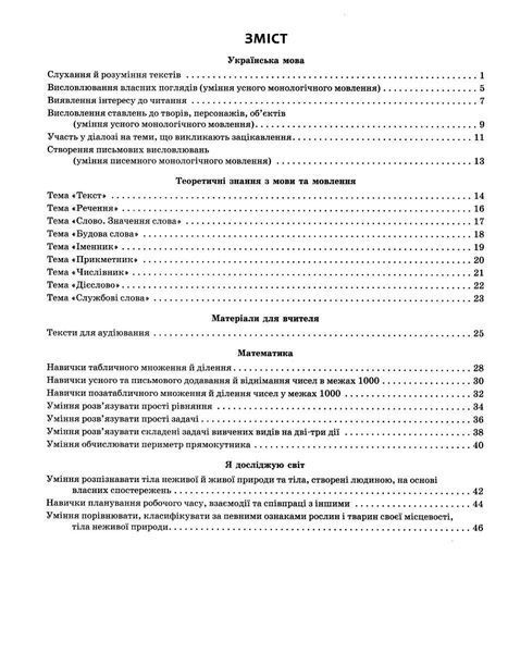 Вхідні діагностувальні завдання, 4 кл., Укр. мова, Математика, ЯДС - Онопрієнко О. В. - РАНОК (125449) 125449 фото