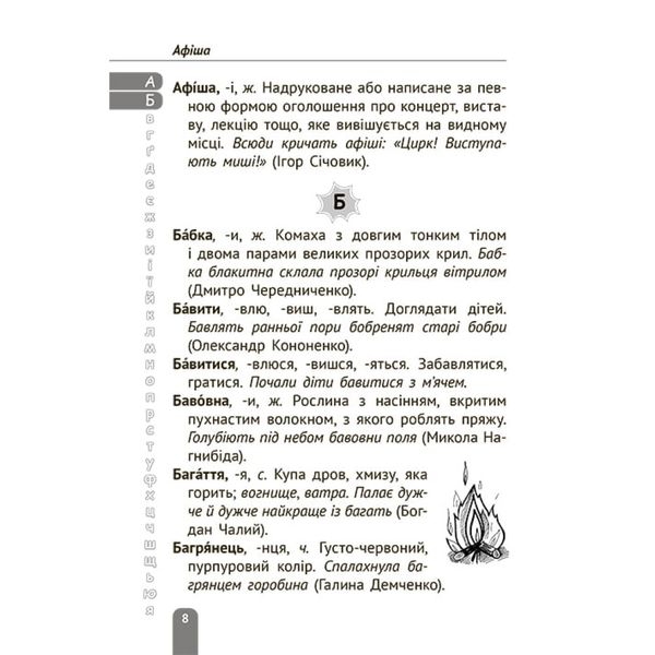 НУШ 1-4 класи. Тлумачний словник. Новий правопис. Воскресенська Н. 978-617-686-644-2 120694 фото